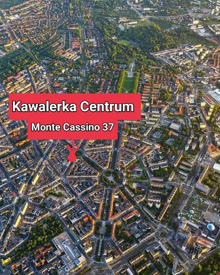 Ferienwohnung Nowoczesna Kawalerka Monte Cassino 37 Stettin Exterior foto